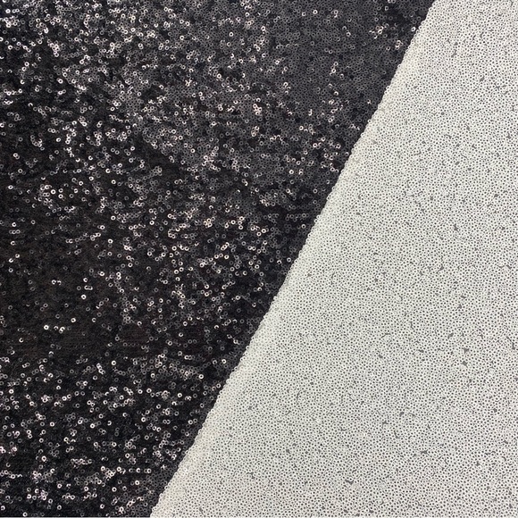 Jaded London Black & White Sequin Oversized T Shirt Punk Indie Sleeze - Picture 8 of 11